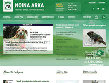 Tablet Screenshot of noina-arka.hr